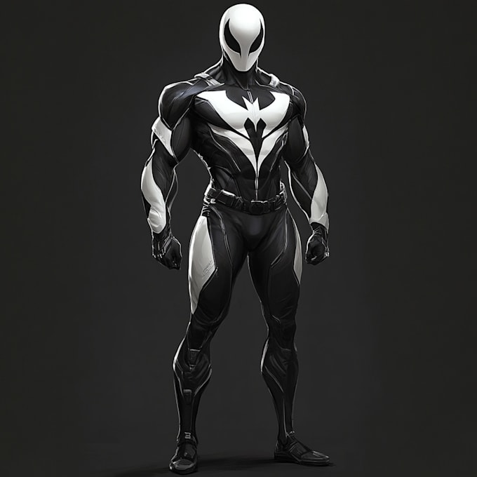 desing you as a superhero cartoon character