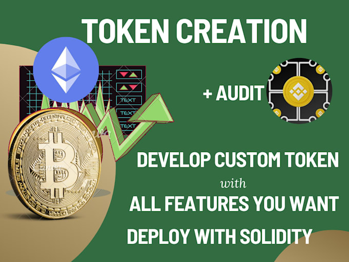 develop solidity crypto bsc evm tokenomics smart contract deploy token creation