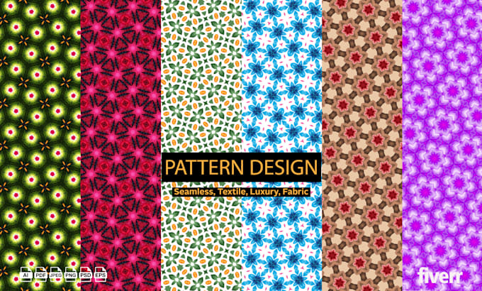 design seamless or clothing pattern, logo pattern design