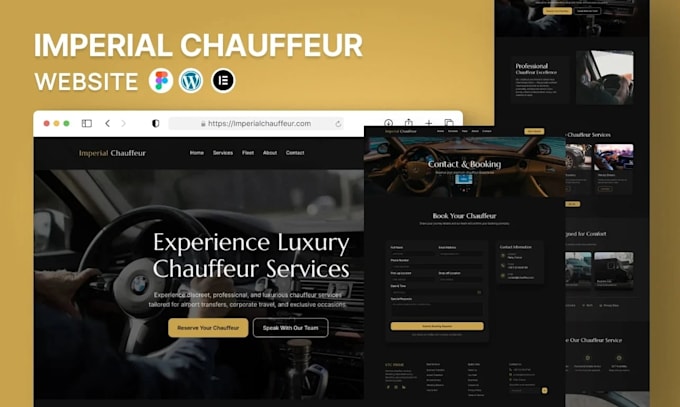 build luxury website design and website development