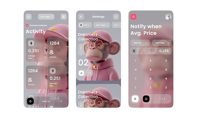 design figma mobile app, web app ui ux design