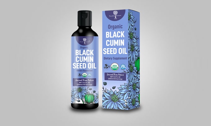 design supplement packaging and labels