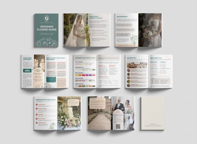 design a custom booklet or workbook for print or digital use
