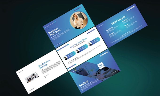 powerpoint presentation, google slides, sales pitch deck