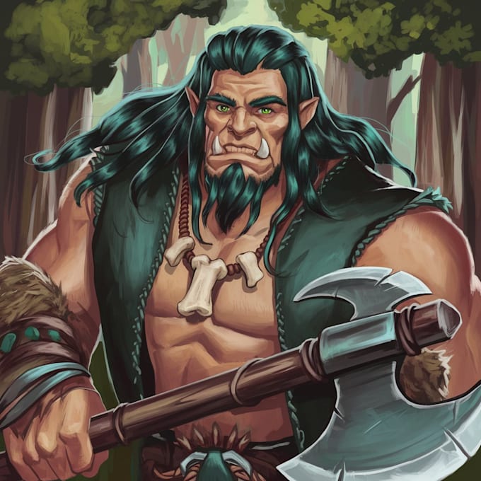 illustrate your oc or dnd character art
