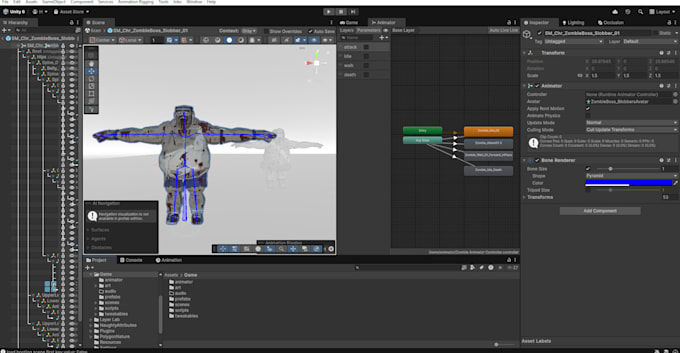 develop a 3d game with unity, unity game development