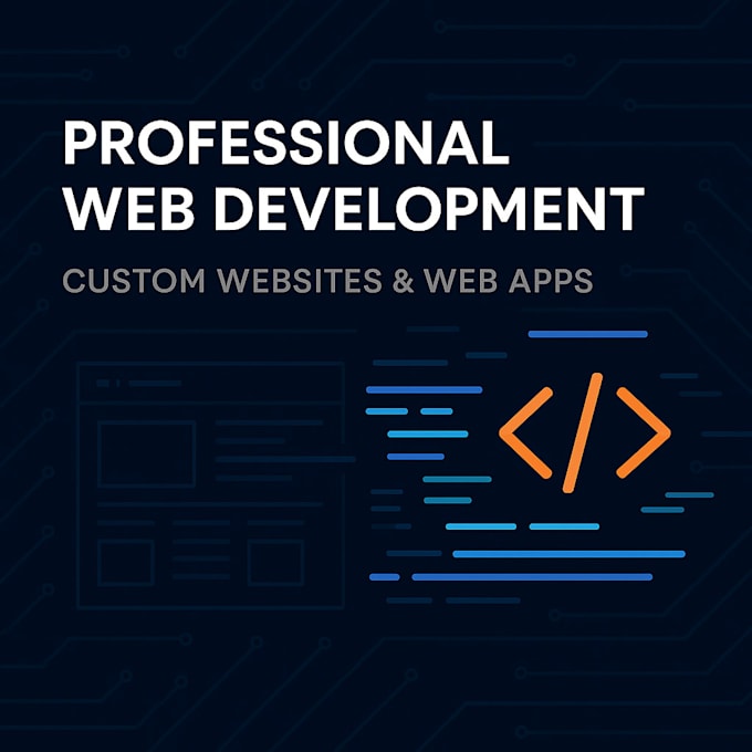 develop a quality website, web application for your business