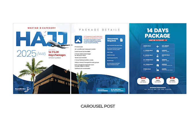 design islamic hajj umrah posters, premium quality