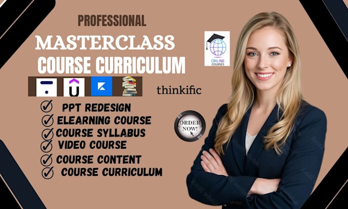 online curriculum course powerpoint redesign elearning masterclass video course