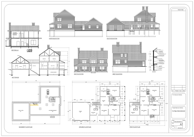 do 2d 3d floor plan blueprint in autocad and sketch up