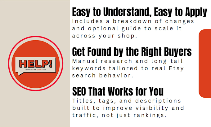 optimize your etsy SEO and write your titles and tags
