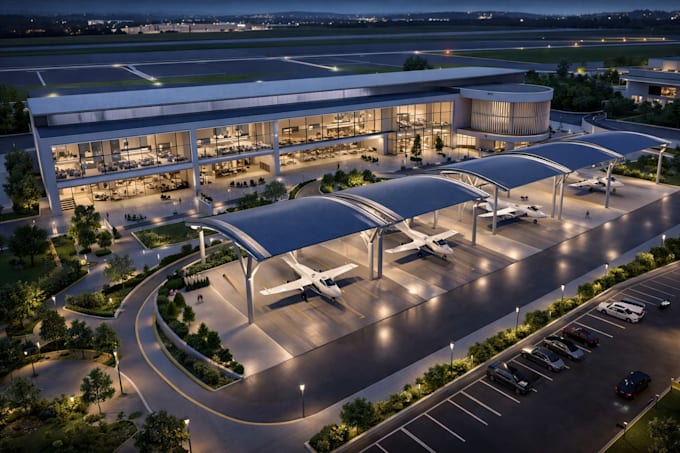 do exterior and 3d rendering