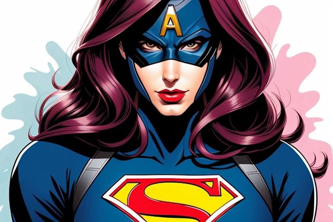 draw you as dc marvel superhero style professionally