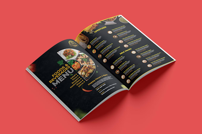 design premium and luxury feel catalog
