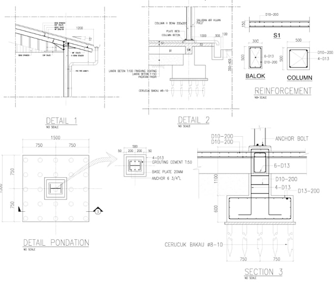 create desain civil 2d