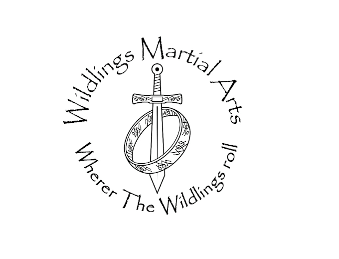 design beautiful wildlings martial arts logo