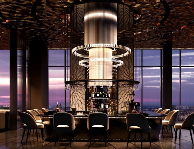 Design event hall interior design, conference room, reception venue ...