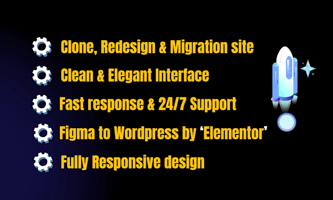 copy clone redesign migration website figma to wordpress