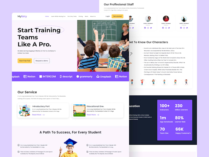 do stunning figma website UI UX design and wireframe in figma design website