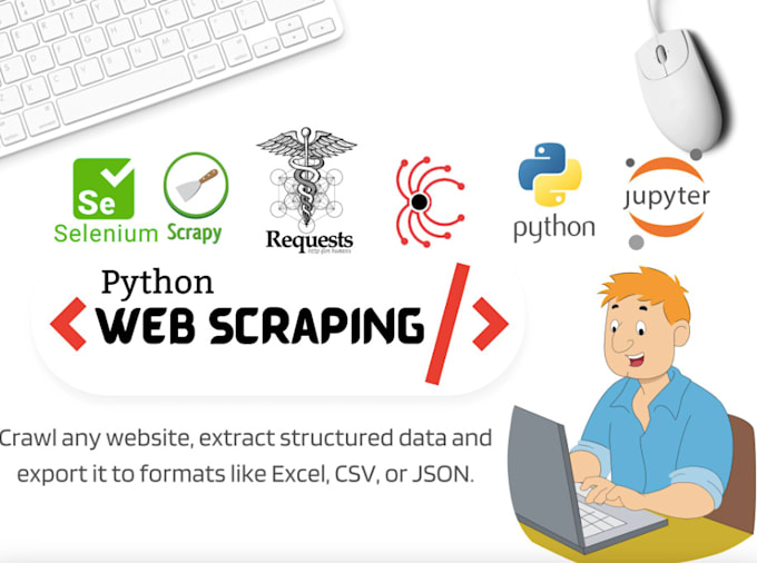 do website scraping data scraping, web scraper, data extraction from any website