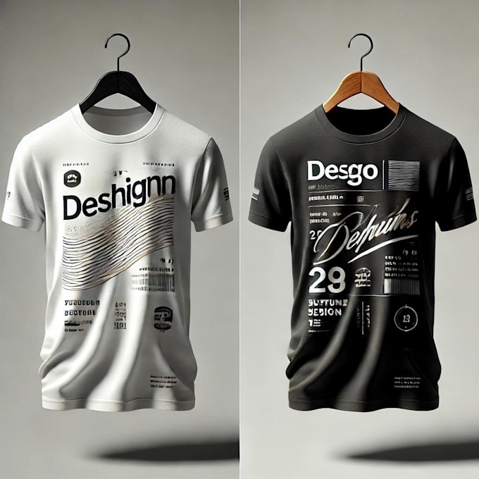 design tshirt, printing, and worldwide shipping service