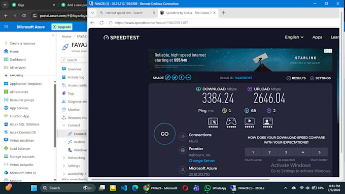 deploy microsoft azure virtual desktop with high speed rdp