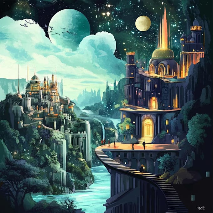 make conceptual illustration design