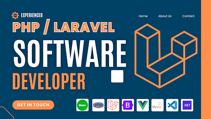 be full stack software developer, php laravel developer, laravel web developer