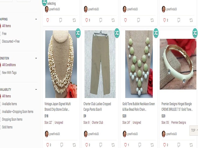 list product on poshmark