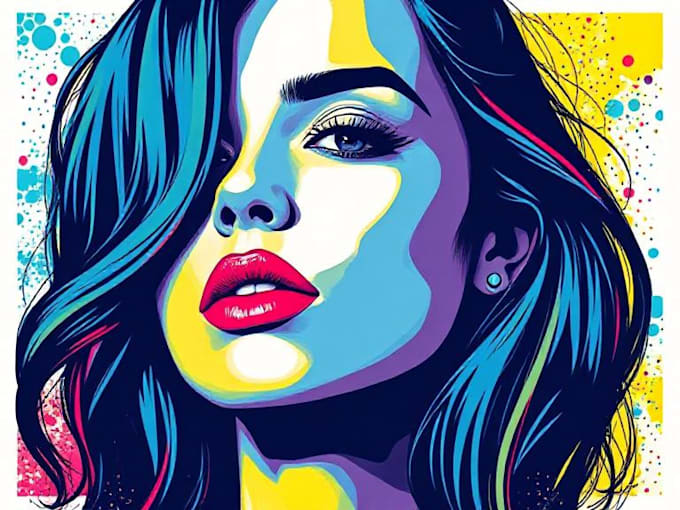 make a beautiful wpap pop art portrait
