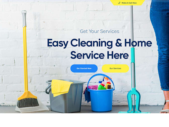 design cleaning service website with booking koala, booking koala website