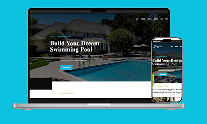 swimming pool website pool cleaning construction website swimming pool leads