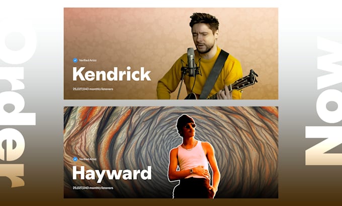 create stunning spotify banners for artists and podcasts