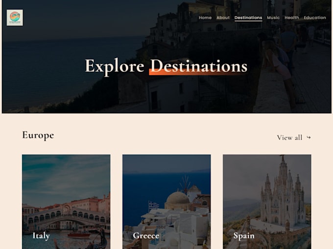 create modern wordpress websites with full functionality