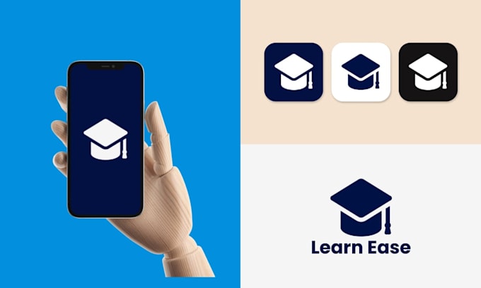 design app logo, app icon, ios icon, android icon and splash screen