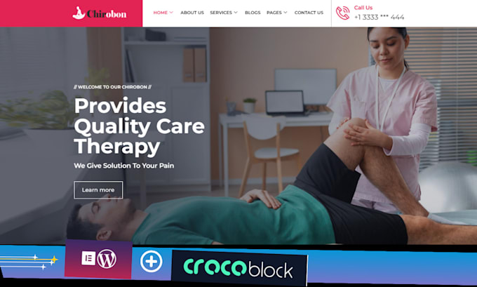build chiropractic website chiropractor website medical chiropractic website
