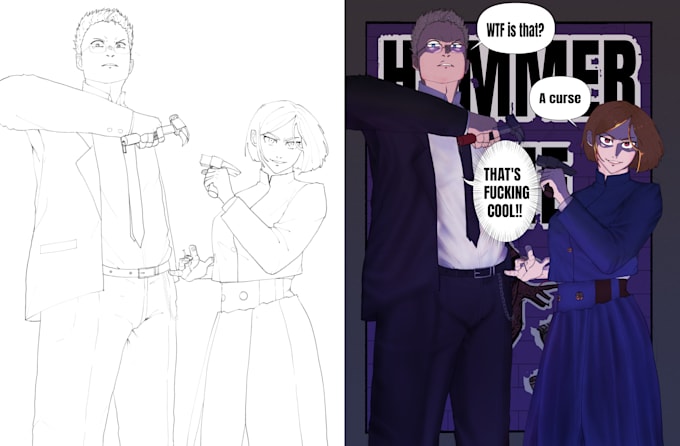 color or shade your drawings