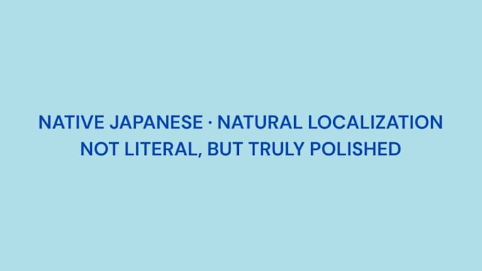 translate and localize german to natural japanese