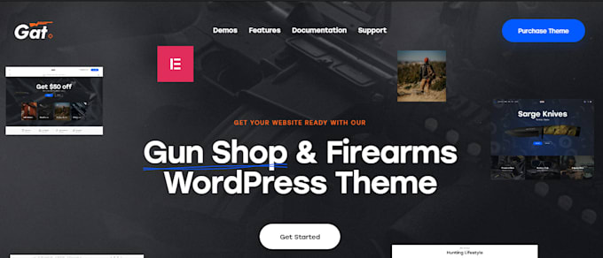 build seo optimized firearm website, gun website setup firearm merchant account