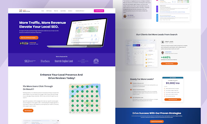 do website uiux, landing page uiux in figma