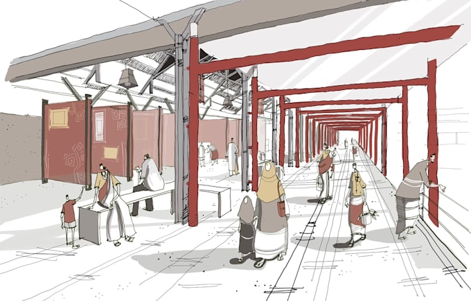 create stunning hand drawn perspectives and diagrams