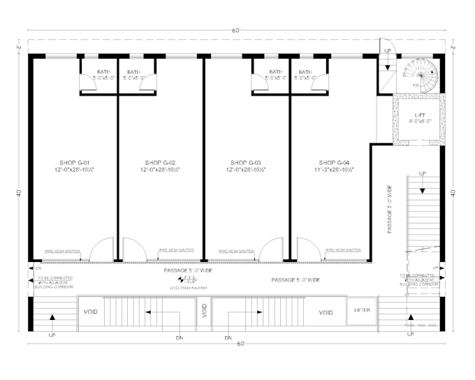 make 2d floor plan for you