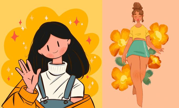 do any kind of illustrations, book, story, or loved ones