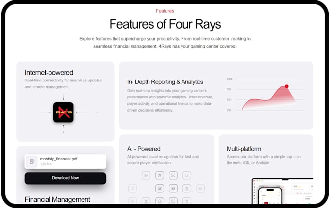 do modern and user friendly UI UX designs for your websites