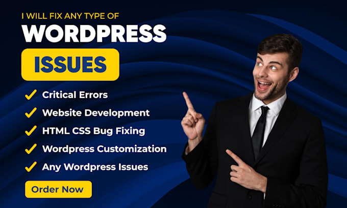 be expert in debugging wordpress errors and customizing your website