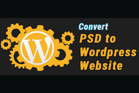 convert PSD to wordpress and HTML to wordpress
