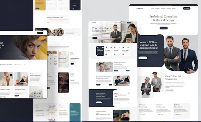 design business portfolio squarespace website and landing page design