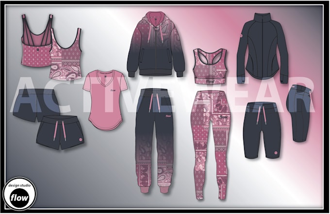design an amazing activewear collection