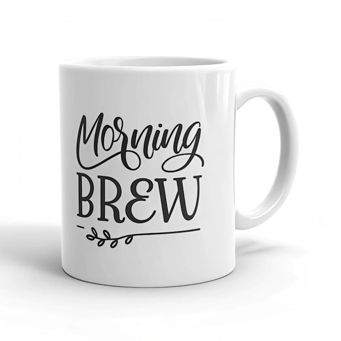 create an logo or design on a mug