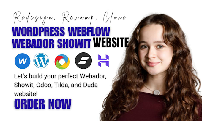 redesign hostinger webflow revamp clone showit webador odoo duda tilda website